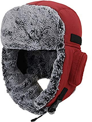 Ohrschutz Kappe Bomber Uschanka Armee Wasserdicht Mütze Trapper Hut warme kalt Winter Men dad Earmuff Bomber hat Russian Ushanka ski Cap Herren