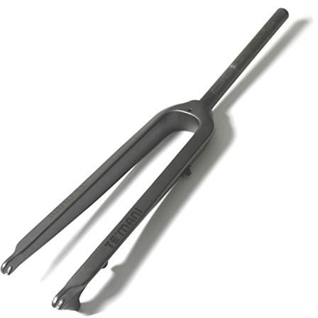 VPPV Fourche rigide en fibre de carbone pour VTT 700C 66 cm 700 C 70,3 cm Frein à disque Mat 100 mm Trave 465 g