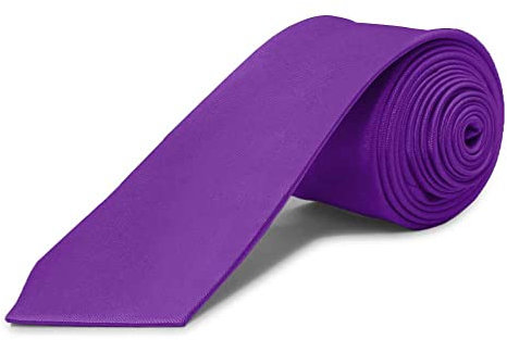 OcioDual Cravate Violette, Cravate Homme Classique et Élégante, Idéale pour les Célébrations, les Événements, Cravates Hommes, les Mariages, les Fêtes, les Hommes D'affaires
