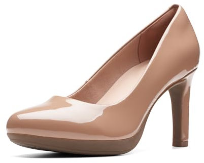 Clarks Ambyr Joy, Women's Pump, Warm Beige Synthetic, 3.5 UK