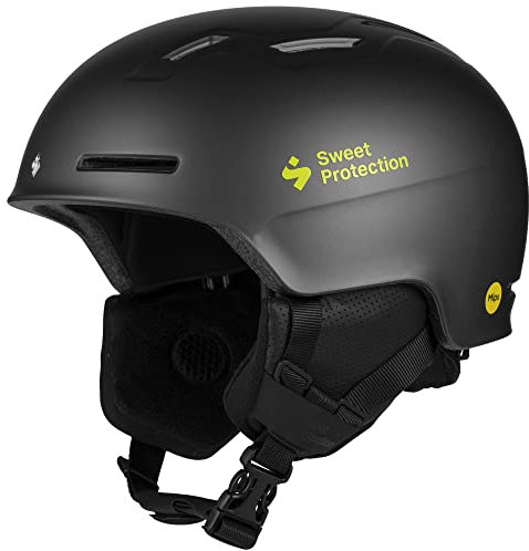 Sweet Protection Unisex-Youth Winder MIPS Helmet JR, Slate Gray/Fluo, S