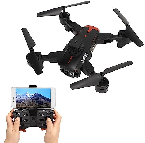 KY605 RC -Drohne mit 4K HD Daul-Kamera, Faltbarer WiFi-RC-Quadcopter mit Höhenhaltung, Headless-Modus, FPV, 3D-, Gesten-Selfie, Easy Fly Steady und Flugbahnflug