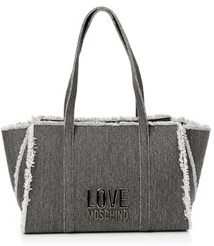 Love Moschino Damen Schultertasche, Schwarz Schultertasche, Schwarz