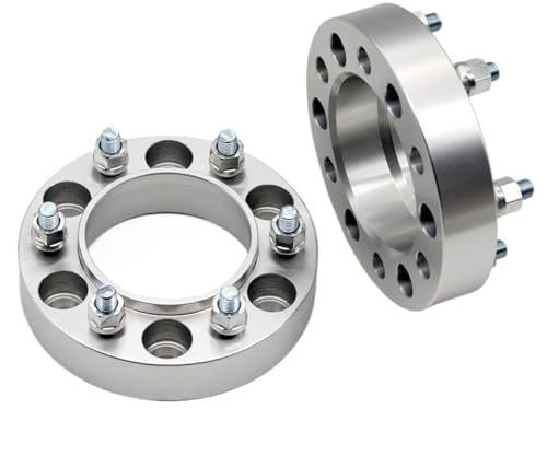 Spurplatten Spurverbreiterung 2PCS Für Nissan Für NP300 Für PATHFINDER Für NAVARA D40 D23 25/30/35/40/45mm PCD 6x 114,3 66,1mm Spurverbreiterungen Adapter 6 Lug Spurverbreiterungen (Farbe : 2PCS 45mm