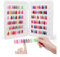 Gel Polish Swatch Book - Nail Colour Chart Display