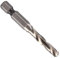 M6 HSS-Sechskantschaft-Bohrer-Gewindebohrer-Set, Stark und Langlebig, Geeignet für Weiche Metalle, Aluminium, Eisen, Inklusive Sechskant-Griff-Verbundgewindebohrer-Bohrer