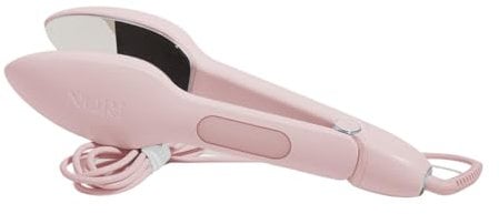 Nori Press Travel Steam Iron, Hand Iron with Optional Steam Function, No Ironing Board Needed, Easy to Use with 6 Fabric Settings, Eliminate Creases