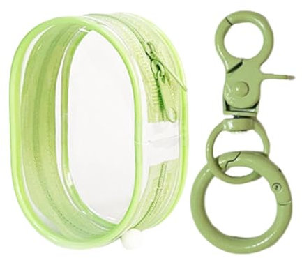 Pochette transparente pour porte-clés | Sac de rangement portable pour – Sac de rangement étanche pour poupées, figurines et cartes