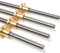 HFRSE T10 Vis sans Fin Longueur 100-1000mm Pas 2mm Plomb 2mm Vis Trapézoïdales avec Écrou for Pièces D'imprimantes 3D, 1 Pièces(600MM with Nut)