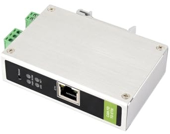 CAZSTYK CAN-Übersetzer, bidirektionaler Ethernet-Adapter mit DIN-Montage für den industriellen Einsatz CAN-Datenerfassung