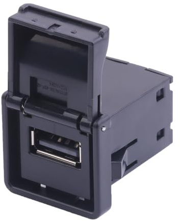 XINXUSONG 284H3-1FA0B USB Aux Port Connector Jack Adapter Kompatibel mit Infi-niti 2008-2019 Ersetzen Sie 284H31FA0A 284H31FA0B 284H3-1FA0A