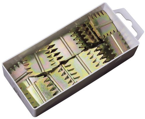 Draper 54252 - Gradine dentellate per scalpello, confezione da 25