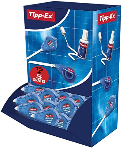 Tipp-Ex 895952 Ecolutions Easy Refill Korrekturroller, 20 Stück