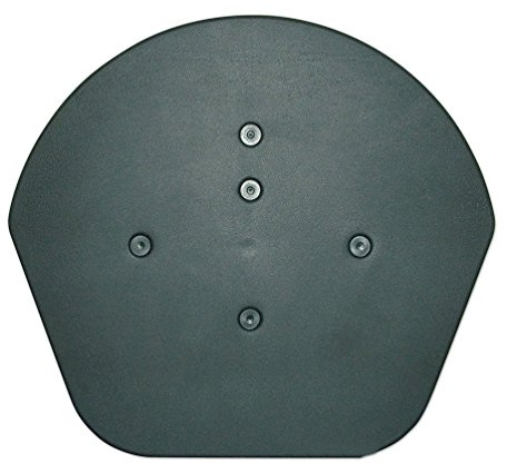 Klober KR977230 Dry Verge Ridge End Cap - Domed Half Round, Slate Grey