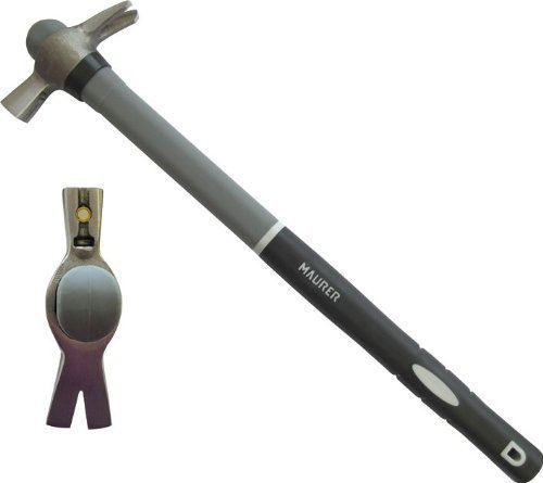 Maurer Plus 094264 Martello per Carpentiere con Testa Calamitata