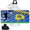 Eurofoto Trinkflasche mit Namen Emil und schönem Fußball-Motiv für Jungen, aus Aluminium