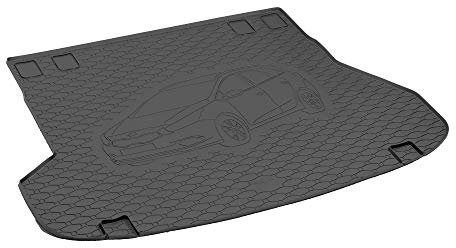 Kofferraumwanne Kofferraummatte Antirutsch RIGUM geeignet für Kia Ceed SW Kombi 2012-2018 Perfekt angepasst + Magic Eraser