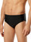 Schiesser Herren zwembroek slip comfort Badehose, Schwarz, L EU