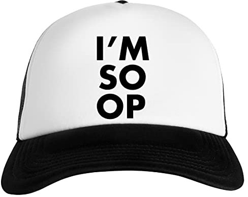 Luxogo Im So Op Unisex Baseball Snapback Kappe Cap