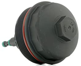 RIDEX 590H0010 Ölfiltergehäuse Kompatibel mit BMW 3 Limousine E46 5 Limousine E60 5 Touring E61 5 Limousine E39 3 Touring E46