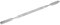 Tiiyee Stainless Steel Wax Spatula Double-ended, SFX Makeup Tool for Scar Prosthetics and Fake Wounds Hygienic Cosmetic Stirring Rod with Nonstick Surface (16 cm)