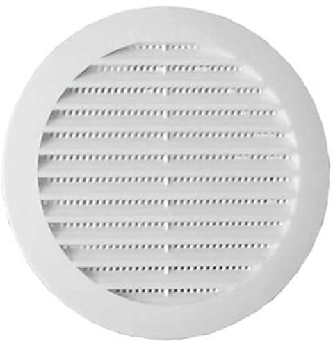 GRIGLIA DI AERAZIONE TONDA Ø 80 mm pz. 1 (Confezione da 10 pezzi)