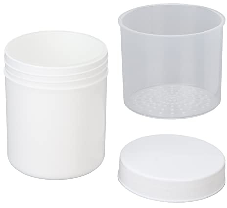 Hearing Aid Drying Jar, Cleaning Easy Use Plastic Hearing Aids Drying Box for Daily Use