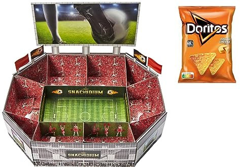 Generisch SNACKADIUM Pro Fußball Snackstadion Fanartikel Bundesliga ür spannende Fußballabende/Snackstadion für echte Fußballfans (Frankfurt)