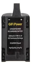 ELBFAE Batterie Compatible Parrot Bebop drone3.0 11.1V 1600MAH