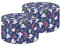 Poceacles Cute Axolotl Pattern Drum Lampenschirm 2 Stück mit Staubschutz, für Tischlampe Stehlampe 34,5 x 21,1 cm Mittlerer Lampenschirm UNO Fitter Seaside Village Dekorative Lampenabdeckung