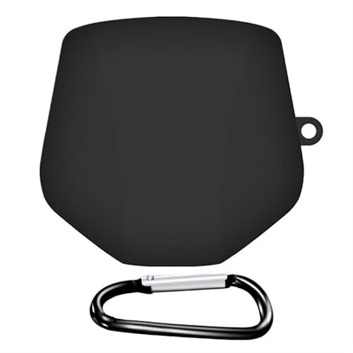 CBFGGOEUDFBS Kopfhörer-Aufbewahrungstasche, Silikon-Tragetasche for Lenovo GM2 PRO, Kopfhörer-Reisetasche, Silikon-Hülle for kabellose Kopfhörer (Color : Black)