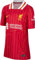 Nike Jungen LFC Nk Df JSY Stad Hm T-Shirt, Gym Red/White/Chrome Yellow, S EU