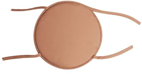 champracer 2pc Indoor/Outdoor Chair Pads,Office Round Cushion Cushions for Home Round Chair Pad Sponge Pad Sponge Cushion Chair Cushion Round Throw Pillow Round Stool Mat Non-Slip (Braun,30cm)