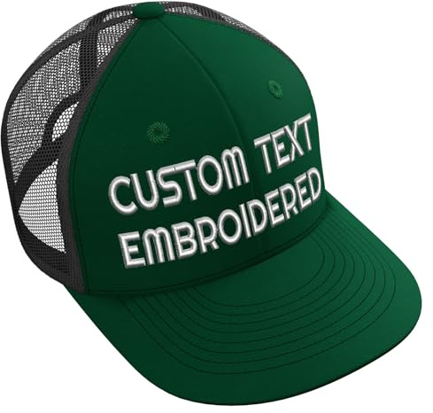 Bemaystar Personalisierte Cap mit Stickerei Text,Basecap Mit Bestickt Text,Individuelle Kappe Personalisiert Geschenk für Damen und Herren