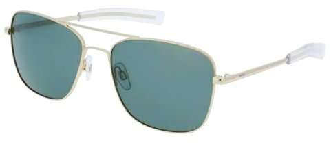 Sonnenbrille Herren Ultra Polarized B1206A, Gold glänzend, 57