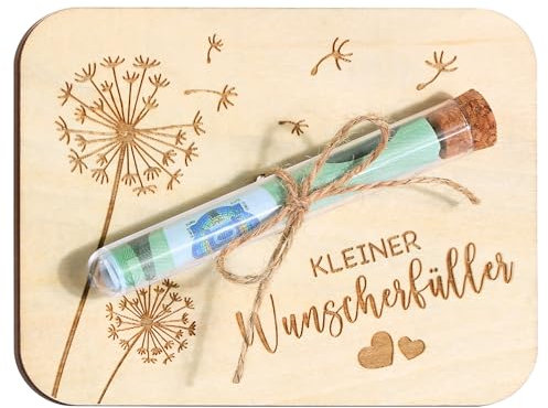 BOFUNX Wunscherfüller Geldgeschenke Verpackung mit Umschlägen Lustige Geschenke Geldgeschenk aus Holz für Weihnachten Geburtstag Hochzeit Jugendweihe Reisen