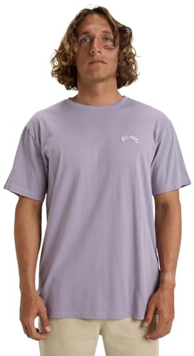 Billabong T-Shirt Arch Crew SS Young Mens Purple S