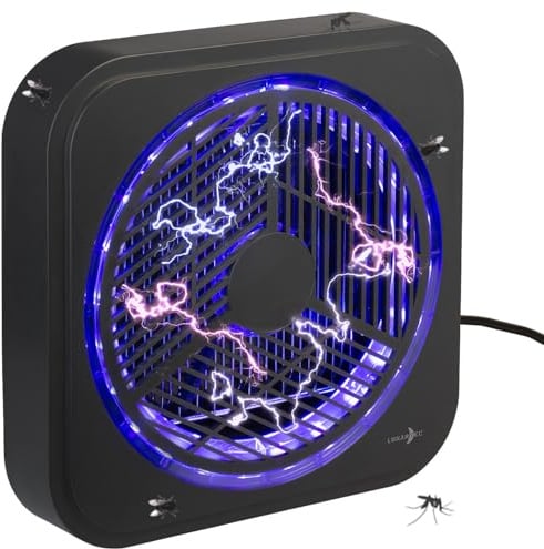 Lunartec Insekten UV-Licht: UV-Insektenvernichter zur Wandmontage, mit Selbstreinigung, 2.400 Volt (Insektenvernichter-Lampen, Mückenschutz-Innenmückenfalle, Moskito)