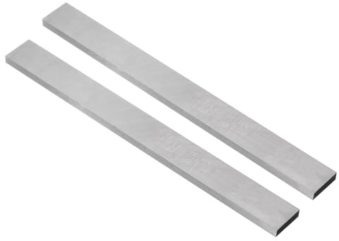 QUARKZMAN 2 Stück 6mm x 20mm x 200mm Rechteckiger Fräser-Mill-Rohling