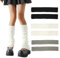 3 Pair 80s Leg Warmers - Kids & Ladies, Black & Ankle Warmers