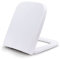 Fanmitrk WC Sitz Eckig mit Absenkautomatik, Toilettendeckel mit Quick Release Funktion, Duroplast klodeckel, Toilettensitz Montage von oben