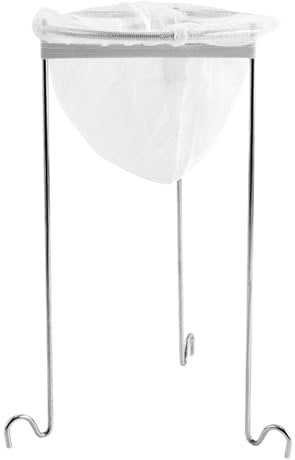 Jam Straining Kit - Jelly Sieve Set, Jelly Straining Equipment | Stainless Steel Strainer Stand with Bag, Jelly Strainer Rack, Sieve Kit for Straining Yogurt, Homemade Vinegar, and Juice