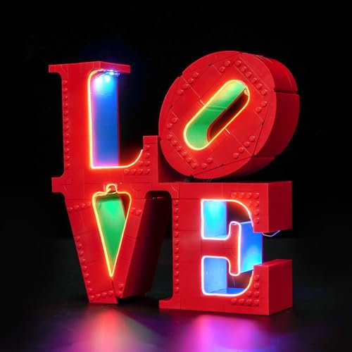 Led Licht Set Kompatibel mit Lego 31214 Love (Kein Modell), Dekorationsbeleuchtungsset Compatible with Lego Love 31214 Kreative Spielzeug