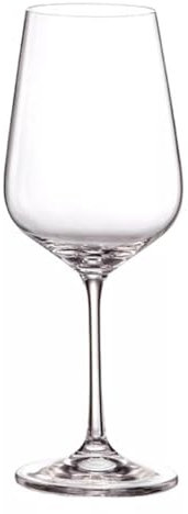 DRW Set 6 Copas de Cristal de Bohemia de 850 ml en Transparente 850ml