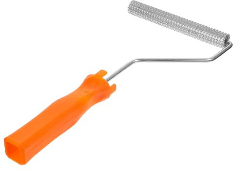 UKCOCO Spiked Roller Entschäumer Für Zementboden Laminierwalze Mit Langlebigem Griff Praktische Handwerksrolle Zum Entfernen Von Luftblasen Bei Harz Und Farbe Kompatibel Mit Teleskopstang