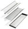 EMUCA - Escurreplatos para módulos altos Drynox, Escurridor de Platos y Vasos para Muebles de Cocina, anchura interior módulo 385-435 mm, Acero, Cromado