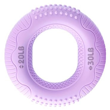 Avejjbaey Handausbilder Verstellbare Handgriffringe Hand Und Unterarm Trainer Und Stärker Fitnessgeräte Einfach Zu Verwendende Silikongriffstärke Trainer