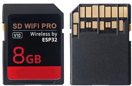 Tool Compatible with 8GB SD WIFI PRO Based on ESP32 with Card Reader & Uploader Board Support Web Server Wireless transmission for 3D Printers