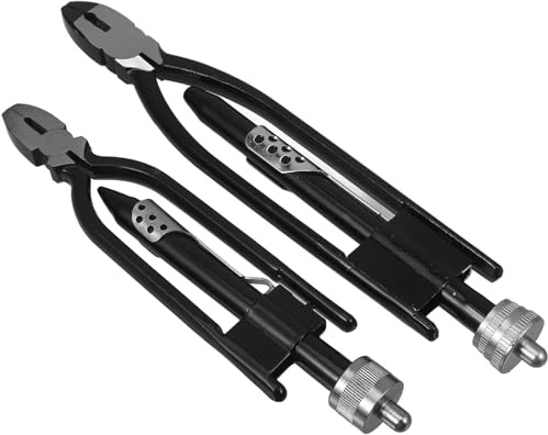 NOLITOY 2 Stück Teiliges Draht aus Langlebigem Sichere Locking Pliers für Schnelles Verdrillen Vielseitig Einsetzbar für Präzises und Zuverlässiges Sicherheitsdraht befestigen