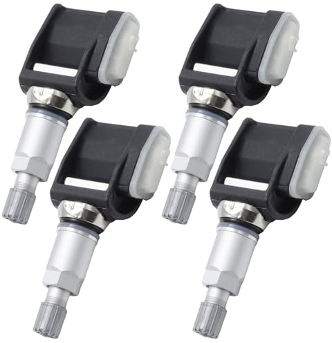 4 Stück A0009052102 Reifendrucksensoren, Ersatz für Mercedes E300GLC AMGW12 TPMS Reifendruckkontrollsystem Reifendruckkontrollsensoren